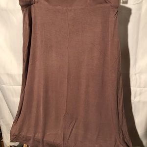 Women’s Sociology knit hi-lo skirt